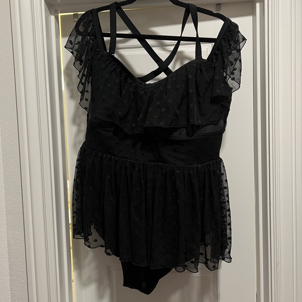 Black one piece from torrid